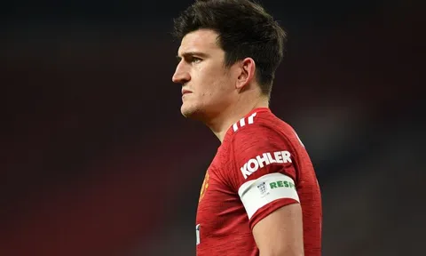 Harry Maguire nguy cơ bị treo giò khi M.U đối đầu Liverpool