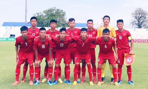 U15 Việt Nam nhận trái đắng trước U15 Indonesia