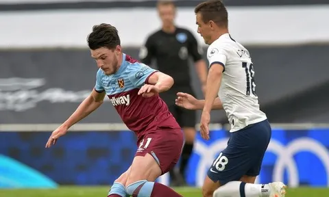 Bất ngờ không xảy ra, West Ham gục ngã trước Tottenham tại bắc London