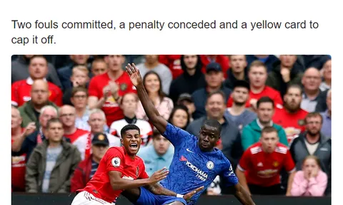 Thống kê kinh hoàng của "tội đồ" Chelsea trong thảm bại trước Man Utd
