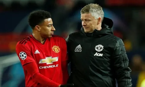 Mâu thuẫn bùng nổ giữa Solskjaer và Jesse Lingard
