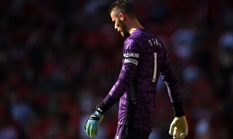 '1 thủ môn như De Gea đáng lý phải cản được cú sút đó'
