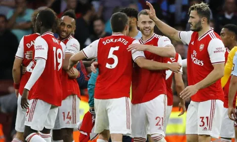 Emery: "Tôi cảm thấy hạnh phúc khi nhìn thấy Aubameyang làm vậy"