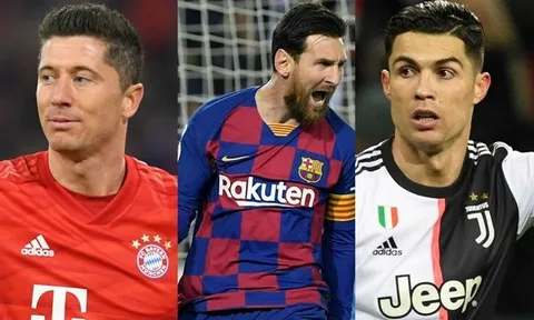 Top 10 tiền đạo đỉnh nhất châu Âu 2019/2020