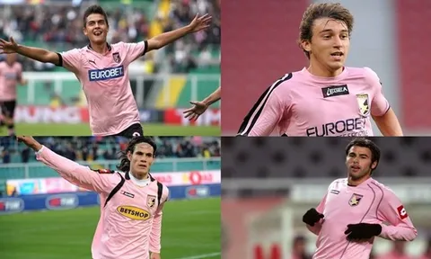 10 cầu thủ nổi tiếng từng khoác áo Palermo: "Hàng hớ" Man Utd, khao khát của Chelsea