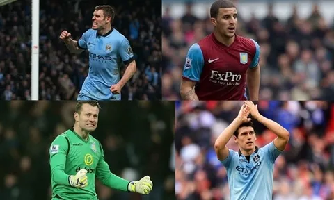 10 cầu thủ từng khoác áo Man City và Aston Villa