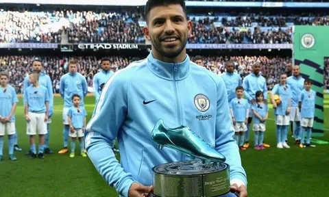 10 chân sút có hiệu suất khủng nhất EPL: Aguero số 1; Kane thua 1 người