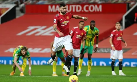 10 CLB EPL hưởng penalty nhiều nhất năm 2020: Man Utd vẫn thua 1 đội
