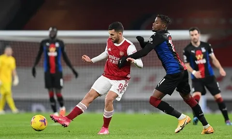 10 con số đặc biệt trận Arsenal 0-0 Palace: Pháo thủ đụng 'khắc tinh'