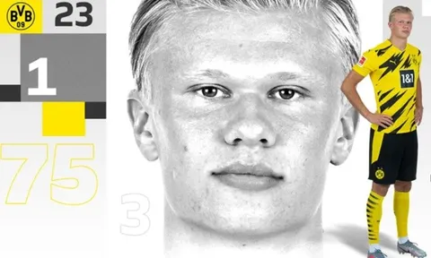 10 con số qua 1 năm Haaland khoác áo Dortmund: Hiệu suất kỷ lục