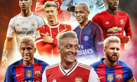 10 lần các siêu sao gây sửng sốt với quả đầu chói lóa kiểu Ozil