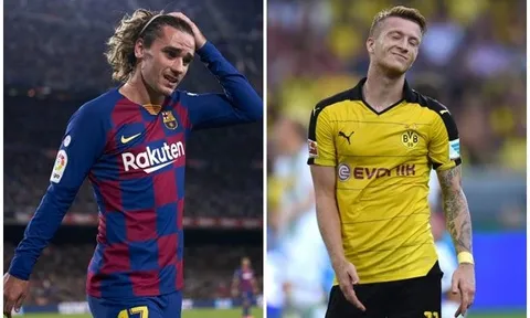 10 'sao bự' chưa từng giành cúp VĐQG: Griezmann, Reus và ai nữa?