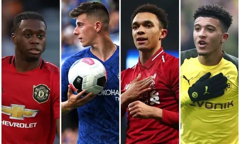 10 sao 'U23' cực chất của ĐT Anh: 'Máy xoạc' M.U; 'Thần đồng' lạc trôi