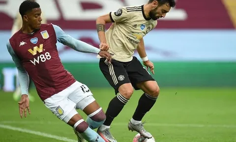 10 thống kê ấn tượng của 'siêu nhân' Bruno Fernandes trước Aston Villa