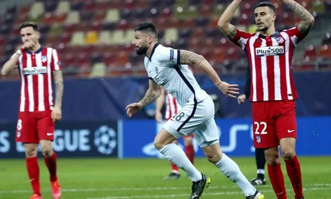 10 thống kê Atletico Madrid 0-1 Chelsea: Ngả mũ trước Giroud!