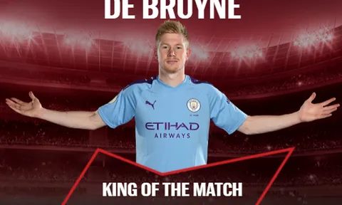 10 'vị vua' vòng 6 Premier League: "Hattrick Hero" cũng chào thua De Bruyne