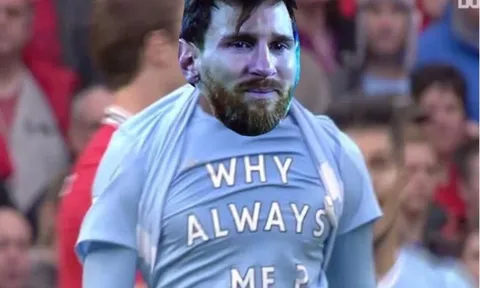 Bị loại khỏi chung kết Copa, Messi thành tâm điểm loạt ảnh chế khó đỡ