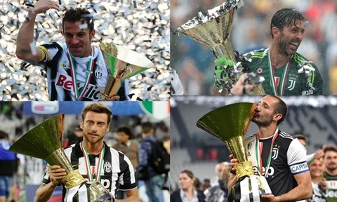 11 cầu thủ thành công nhất trong lịch sử Juventus: Số 1 không thể khác