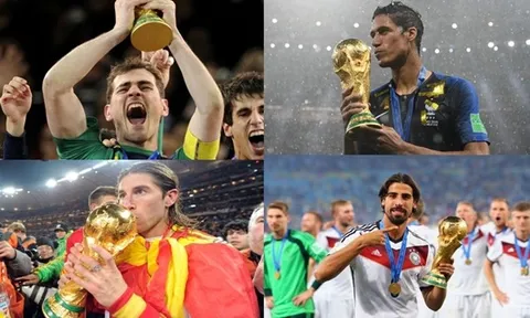 11 cầu thủ từng vô địch World Cup khi đang thuộc biên chế Real Madrid: Ramos, Varane và ai nữa?