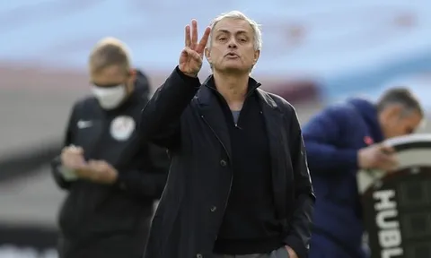 Mourinho thiết lập cột mốc buồn trong lần thứ 50 dẫn dắt Tottenham