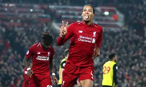 Van Dijk và thời khắc lịch sử với giải thưởng Quả bóng vàng châu Âu