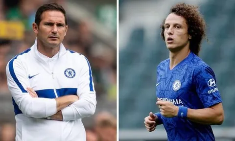 SỐC: David Luiz bị Lampard cách li, không phải tự ý bỏ tập