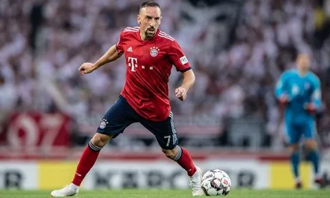 Rõ khả năng Liverpool có thể chiêu mộ thành công Franck Ribery