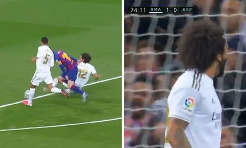 Cho Messi "ăn hành", sao Real gào thét ăn mừng như ghi bàn