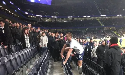 Cảnh sát ra tay khi Eric Dier suýt trở thành phiên bản "Eric Cantona 3.0"