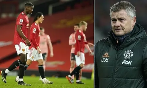 "Một bước thụt lùi. Thất bại đáng xấu hổ cho Man Utd"