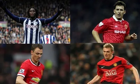14 cầu thủ từng khoác áo Man Utd và West Brom: Lukaku, Fletcher và ai nữa?
