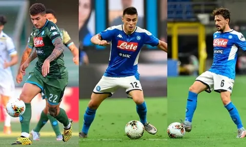 CHÍNH THỨC: Napoli công bố 3 bản hợp đồng mới