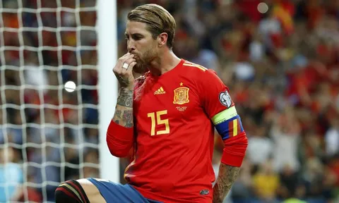 Ramos và danh sách làm bàn trong lịch sử ĐT Tây Ban Nha