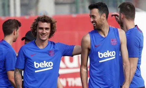 Busquets lên tiếng, nói rõ tình hình của Griezmann tại Camp Nou