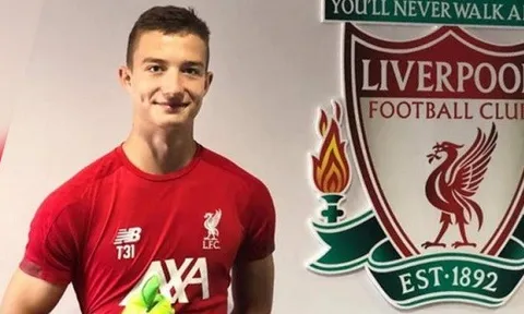 Liverpool chính thức đạt thỏa thuận chiêu mộ 'người khổng lồ' tuổi 15