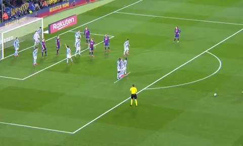 Sociedad tìm ra "binh pháp" hóa giải Messi sút phạt