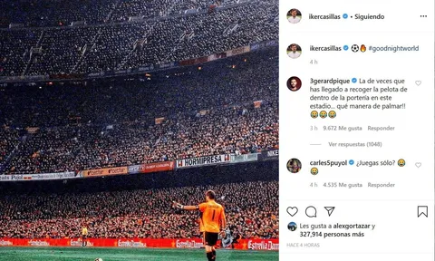 Casillas bị Puyol và Pique "hội đồng" trên MXH