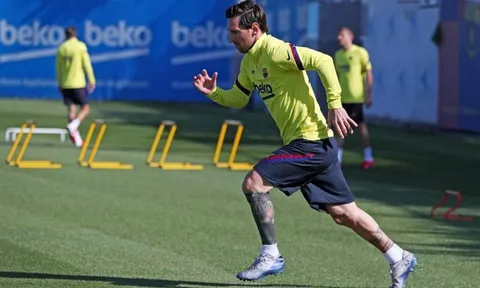 Rõ tình hình thể trạng của Lionel Messi trước thềm tái khởi động La Liga