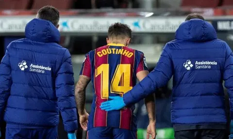 Coutinho dính chấn thương, Barca tiết kiệm đến 20 triệu euro