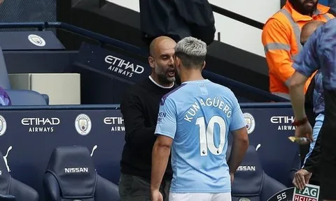 Pep Guardiola hé lộ mâu thuẫn với Sergio Aguero
