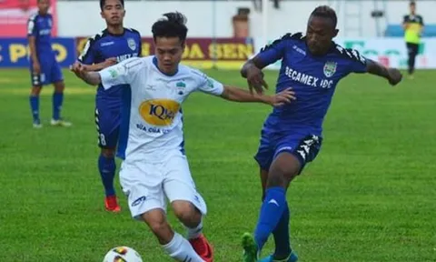 17h00 ngày 16/08, B.Bình Dương vs HAGL: Khách khó cưỡng