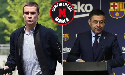 NÓNG: Atletico tố cáo Barcelona "đi đêm" với Griezmann