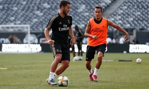 Eden Hazard nóng lòng ghi bàn thắng đầu tiên cho Real Madrid