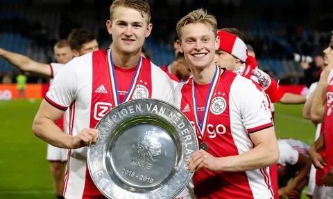 Ajax hạnh phúc khi De Jong, De Ligt tung cánh tại trời Âu