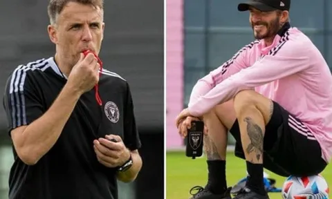 2 người cũ Man Utd có mặt, dàn sao Inter Miami 'máu lửa' trên sân tập