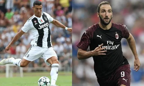 Gonzalo Higuain và nỗi ám ảnh từ "siêu khắc tinh" Cristiano Ronaldo