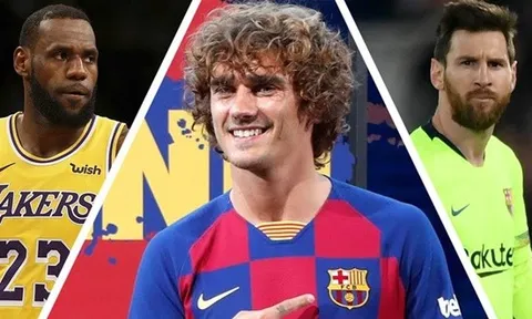 Lập siêu phẩm, Griezmann có màn cosplay LeBron James cực kỳ sáng tạo