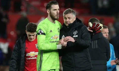 Solskjaer "nắn gân" De Gea trước giờ đấu West Bromwich