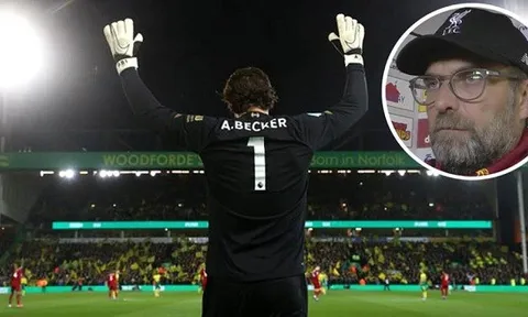 "Thực ra chúng tôi trả tiền cho Alisson vì điều đó mà"