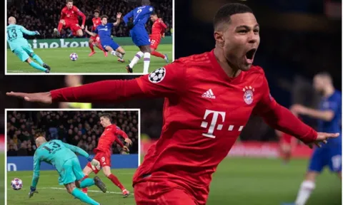 3 bàn, 1 thẻ đỏ; Chelsea thua tan nát trước Bayern Munich